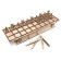 Board game, wooden designer 3D Ewa Gameset Ur and Senet