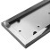 TORSO room holder, metal, chrome