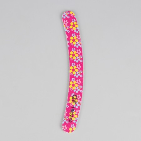 File - emery, abrasiveness 180/240, 18 cm, packing 20 pcs, drawing mix-3
