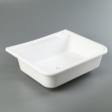 Sink with release, 41 × 49 × 14 cm, plastic