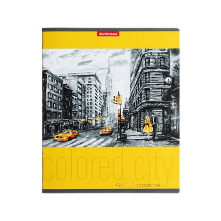 Notebook 48l Erichkrause Colored City, Mix-2
