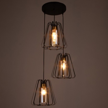 Lamp Bayerlux 2090/3bk E27 40W black-2