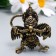 Souvenir brass "Garuda" 4,1x3.5 cm