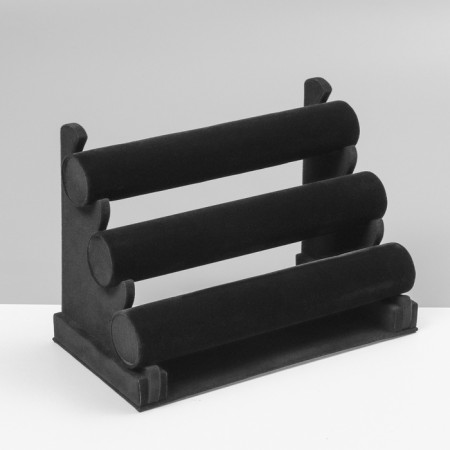 Catch for watches, bracelets, phlock, 3 rollers, 31 × 17.2 × 23 cm, d = 5 cm, black color-1