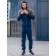 Sports costume men's ISee, size 52, khaki color, dark blue