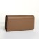 Women's wallet on a magnet, the color is light brown