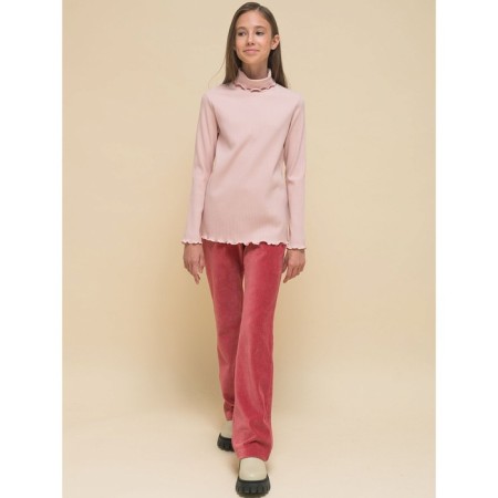 Водолазка для девочки Pelican, рост 86 см, цвет пудровый-6