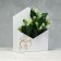 Golden embossing "You are in my heart", white 18 x 24 x 7 cm