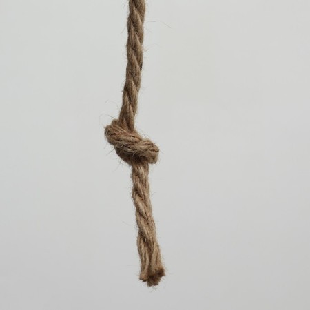 House for cats with a claw of a round, jute, 35 x 35 x 64 cm, gray-3