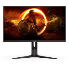 Монитор AOC 28" Gaming U28G2XU2 черный/красный IPS LED 1ms 16:9 HDMI M/M матовая HAS Piv 370   10046