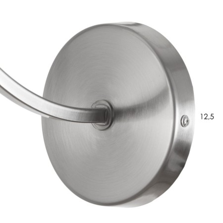 Bra 21021/1W NK Nickel 1x40W E14 23x14x27cm-3