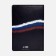 Cover for passport, black color/Tricolor