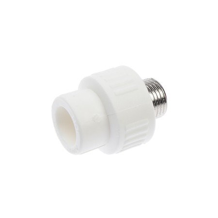 Combined coupling otmo, d = 20 mm x 1/2 ", external thread, polypropylene-1