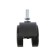 Furniture wheel, d = 40 mm, pin, black