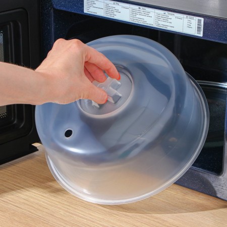 SCF cover, D = 25 cm, h = 10.5 cm, transparent color-2