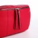 Bag Cross-Bodi with a zipper, red color