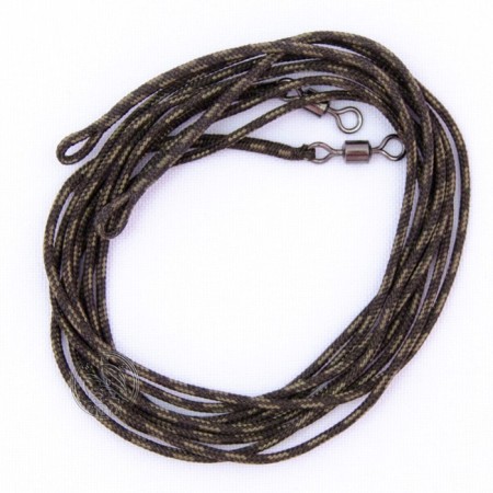 Lidcor with a loop, a deaf vertlog, for carp installations, 70 cm, 2 pcs, black color