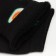 Women's socks "Avocado", black color, size 23-25