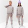 Children's costume with the basis (sweatshirt, pants) minku, gray color, height 140 cm