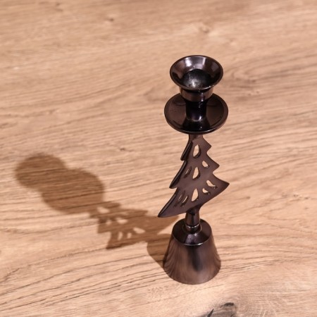 Climber with the bell "Christmas tree" 20 cm, metal-2