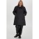 Female coat, size 56, black color