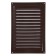 Ventilation grate Zein Lux RM2030KR, 200 x 300 mm, with a grid, metal, brown