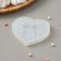Silicone form "lovers", 7.5 × 5.5 cm, transparent color