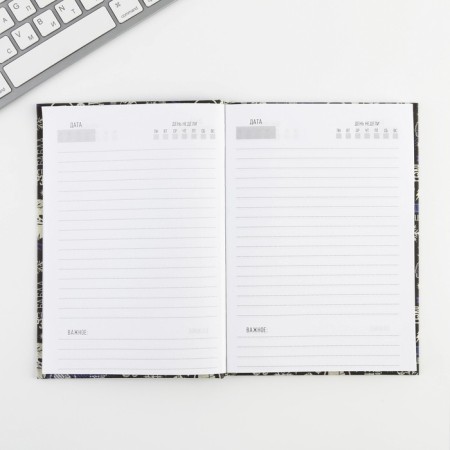 Diary in a solid cover A5, 80 sheets "act bold"-2