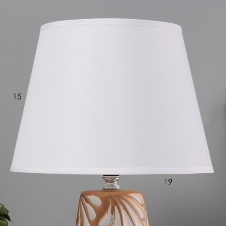 Aisha table lamp E14 40W white-gold 22x22x36 cm-2