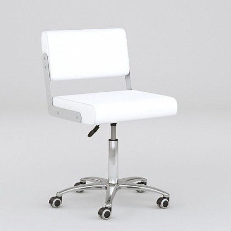 Chair for the master murano, white color-1