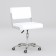 Chair for the master murano, white color