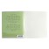 Notebook of 12 sheets in the slanting line of Erichkrause "Coverpro classics" with a plastic cover green,