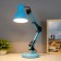 Table lamp "Unicum" E27 15W Blue 14.5x15x57 cm Risalux