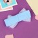 Hair bandage "chosen" a transparent bow of stars, 16x3 cm, blue
