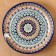 Largan Rishtan ceramics "Patterns", 36 cm, blue