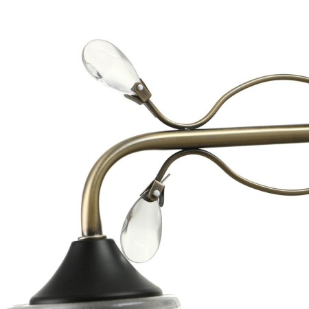 Chandelier "Charlene" 3he27 40w Black-Latun 49x49x29 cm Bayerlux-4