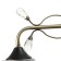 Chandelier "Charlene" 3he27 40w Black-Latun 49x49x29 cm Bayerlux