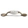 Ceramics bracket handle 012, 76 mm, ceramic, bronze color