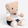 Soft toy "Little Friend", Bear in jeans and jacket