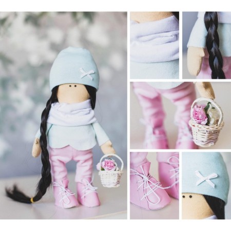 Sewing kit. Interior doll "Linda", 30 cm-4