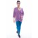 Female jumper, size 44, lilac color