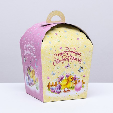 Easter box "chicken", 17 x 17 x 26 cm-1