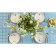 GENTEN GEMETRY 150*220 +/- 3cm, cell-blue, pl. 192 g/m2, hl with VGMO