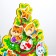 New Year's puzzle with Velcro "New Year! Dress the Christmas tree "
