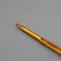 Knitting hook, bilateral, d = 4/5 mm, 13 cm, gold color