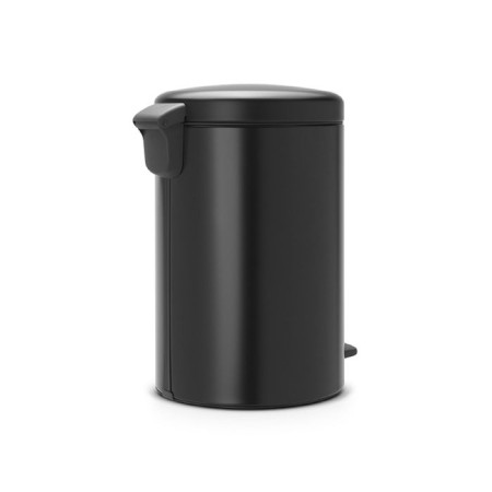 Brabantia Newcon bucket, plastic inner bucket, with a pedal, black matte color, 20 liters-2
