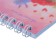 Notepad A7, 40 sheets on the crest "Lavender lamas", cover Cover Cardboard, Mix