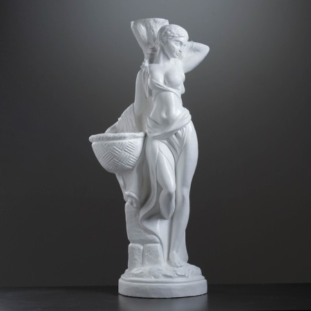 Figure with Kashpo "Greek Big" White, 0.9 l / 40x88x30cm