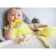 Holder for the nipple - dummy "rings", silicone, beige color