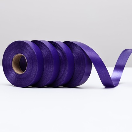 Polypropylene tape "Matte" for decor and gifts, purple, 2 cm x 50 m-1